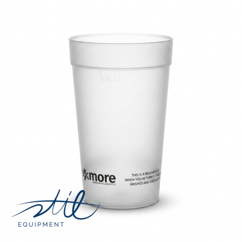 Rentman File 8219 Plastikbecher "Frosti" 0,4