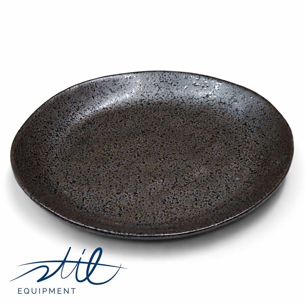 Menüteller Ø21 cm Carbon