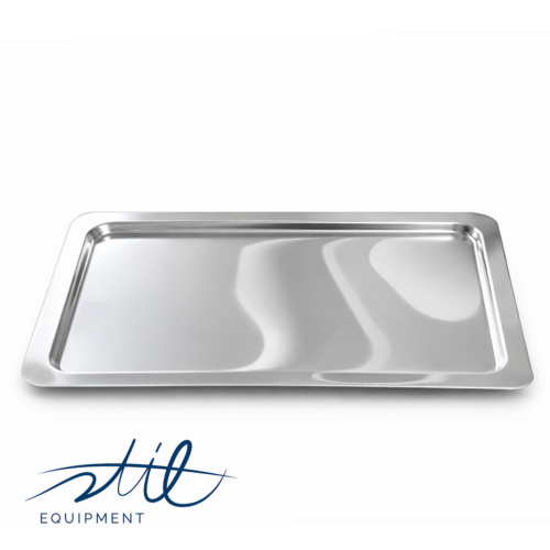 GN 1/1 - Tablett rechteckig silber