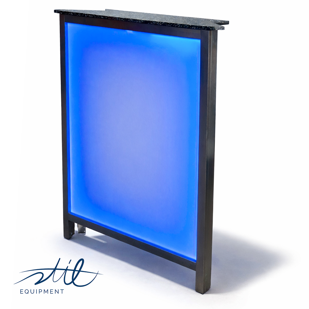 Eckteil für Klapptheke 1,2m LED